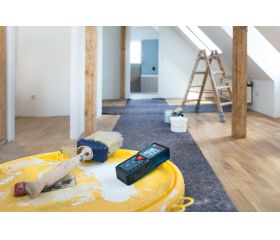 Bosch Professional Medidor láser de distancia GLM 40 (función de memoria, máx. distancia: 40 m, 2 pilas de 1,5 V, funda)