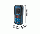 Bosch Professional Medidor Láser GLM 50-22 (alcance: hasta 50 m, robusto, IP65, ±1,5 mm*, 2 pilas AA, correa de sujeción, funda)