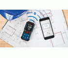 Bosch Professional medidor láser GLM 50-27 C (alcance: hasta 50 m, robusto, IP65, transferencia de datos mediante Bluetooth, 2 pilas AA, correa de sujeción, est