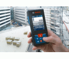 Bosch Professional Medidor Láser GLM 150-27 C (cámara integrada, batería de 3,6 V integrada, alcance: hasta 150 m, robusto, IP54, ±1,5 mm*, correa de sujeción, 