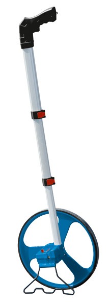 Bosch Professional topómetro GWM 32 (diámetro de la rueda: 31,85 cm, circunferencia: 1 m, rango: 9999,9 m)