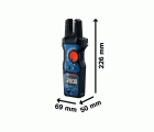 Pinza amperimétrica de horquilla GFM 1000-15 + MH 1