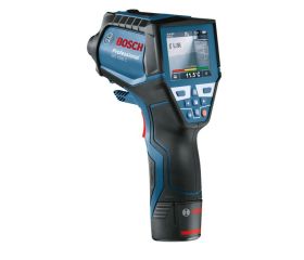Bosch Professional 12V System Termómetro de infrarrojos GIS 1000 C (sin batería ni cargador, con función de aplicación, rango de temperatura: de –40 °C a 1000 °