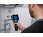 Bosch Professional 12V System Cámara Térmica GTC 600 C (1 batería de 12 V, con aplicación, rango de temperatura: de -20 °C a +600 °C, resolución: 256 x 192 px, 