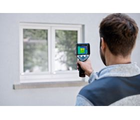 Bosch Professional 12V System Cámara Térmica GTC 600 C (sin batería ni cargador, con aplicación, rango de temperatura: de -20 °C a +600 °C, resolución: 256 x 19