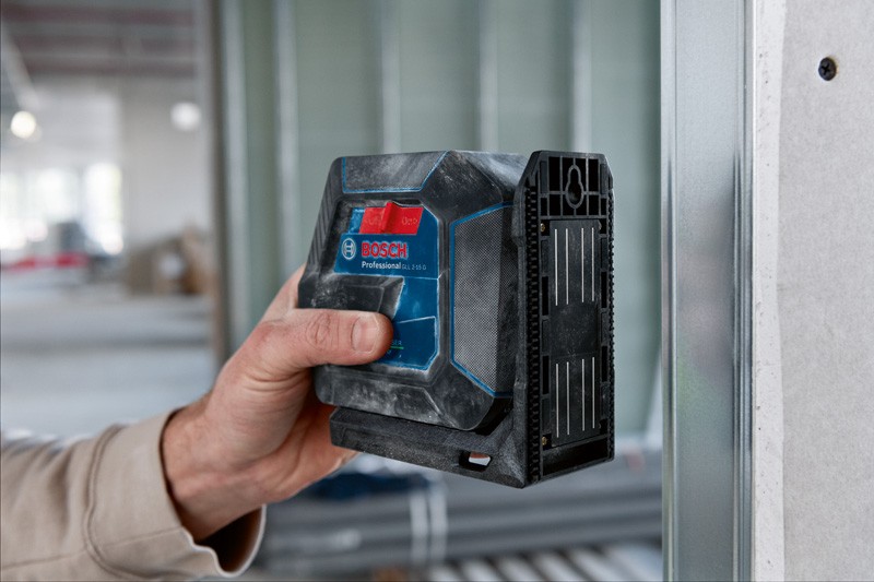 Bosch Professional Soporte LB 10 y clip para techo DK 10 (imanes potentes, aplicaciones de techo, compatible con el GLL 2-15 G)