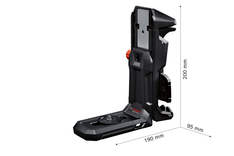 Bosch Professional Soporte LB 10 y clip para techo DK 10 (imanes potentes, aplicaciones de techo, compatible con el GLL 2-15 G)