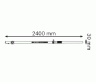 Bosch Professional vara de medir GR 240 (longitud: 2,40 m)