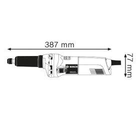 Amoladora recta GGS 8 CE
