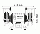 Esmeriladora doble GBG 35-15