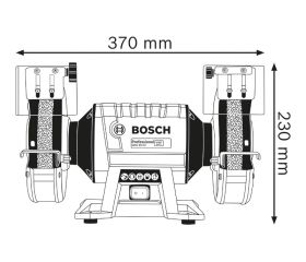 Esmeriladora doble GBG 60-20