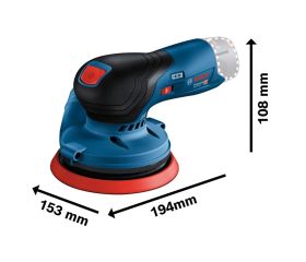 Lijadora excéntrica a batería GEX 12V-125