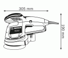 Lijadora excéntrica GEX 34-125