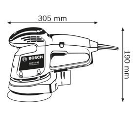 Lijadora excéntrica GEX 34-125
