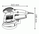 Lijadora excéntrica GEX 34-150