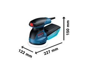 Lijadora excéntrica GEX 125-1 AE