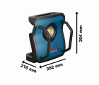 Linterna a batería GLI 18V-10000 C