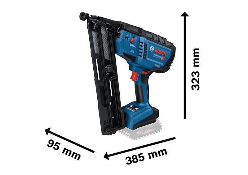 Clavadora para madera a batería GNH 18V-64 MD