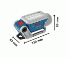 Linterna a batería GLI 12V-330