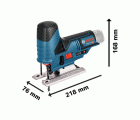 Sierra de calar a batería GST 12V-70