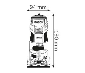 Fresadora de cantos GKF 600