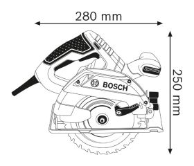 Sierra circular GKS 165