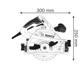 Sierra circular GKS 55 + GCE