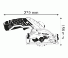 Sierra circular a batería GKS 12V-26