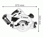 Sierra circular a batería GKS 18V-57 G