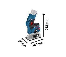 Fresadora de cantos a batería GKF 12V-8