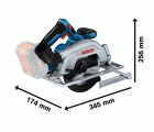 Sierra circular a batería GKS 18V-57-2