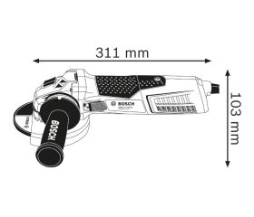 Amoladora GWS 19-125 CI