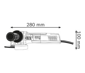Miniamoladora X-LOCK GWX 9-115 S