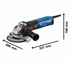 Amoladora GWS 17-150 S