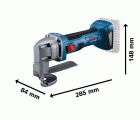 Cizalla a batería GSC 18V-16 E
