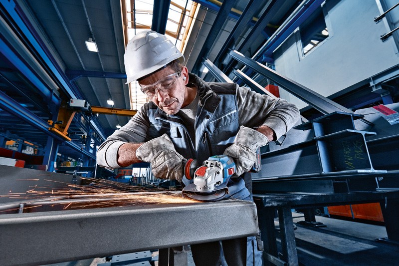 Miniamoladora X-LOCK BITURBO a batería GWX 18V-15 SC