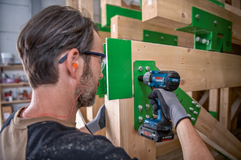 Atornillador de impacto a batería GDS 18V-450 PC