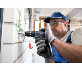 Taladro con percusión a batería GSB 12V-15