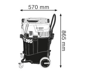 Extractor de polvo con cable GAS 55 M AFC