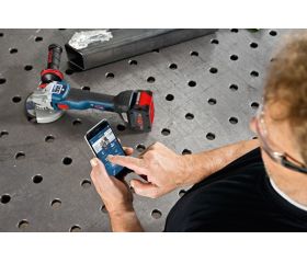 Miniamoladora a batería GWS 18V-10 SC