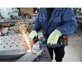 Miniamoladora a batería GWS 18V-10 SC