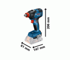 Atornillador/llave de impacto a batería GDX 18V-200