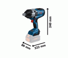 Atornillador de impacto a batería GDS 18V-1050 H
