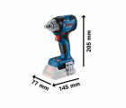 Atornillador de impacto a batería GDS 18V-330 HC