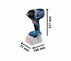 Atornillador/llave de impacto a batería GDS 18V-750 C