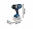 Atornillador de impacto a batería GDS 18V-1600 HC