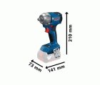 Atornillador de impacto a batería GDS 18V-350