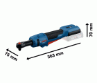 Llave de carraca a batería GRC 18V-60