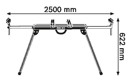Mesa de trabajo GTA 2500 Compact