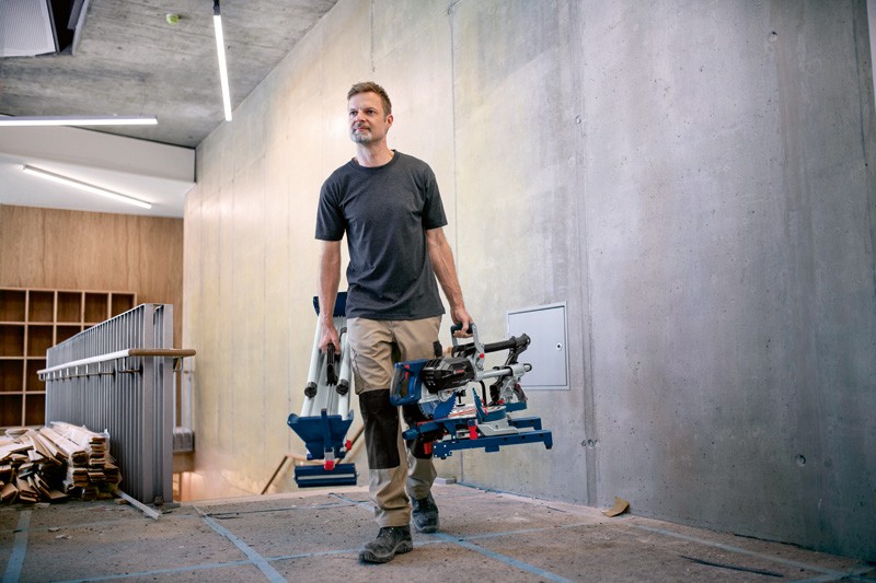 Ingletadora BITURBO a batería GCM 18V-216 DC